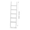 1Pc Dollhouse Decoration Delicate White Design for Tiny Furniture and DIY Projects view 3
