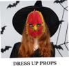 Abaodam Halloween Rooster Mask Comfortable PU Cosplay Prop with Elastic Band for Themed Parties for Halloween Costume and Masquerade Events view 2