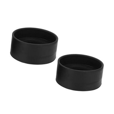 2Pcs Rubber Microscope Eyecups Eye Guard for Telescope and Microscope Easy to Install Protects Eyes from Light Suitable for Models