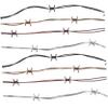 Abaodam 4Pcs Halloween Barbed Wire Chains Realistic Fake Chains for Haunted House Decor Creepy Western Halloween Props for Parties and Theme Events view 1