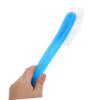 2Pcs Multifunctional Bottle Brush Cleaner Practical Cup Feeding Bottle Cleaning Brush with Bristles for Deep Cleaning Includes Blue Pink Brush view 2