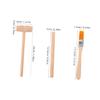 6Pcs Dinosaur Digging Tools for Gem Dig Kit with Hammer Chisel Brush Educational Stem Archaeological Excavation for Young Explorers Safe Fun Playtime view 2