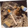 6Pcs Dinosaur Digging Tools for Gem Dig Kit with Hammer Chisel Brush Educational Stem Archaeological Excavation for Young Explorers Safe Fun Playtime view 4