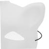 Abaodam 3Pcs DIY Unpainted Cat Masks for Creative Whimsical Half Face Masquerade Masks for Halloween Parties Unique Matte Finish for Cosplay and Craft Projects view 2