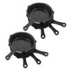 10Pcs Mini Frying Pan Models Simulation Cooking Pans for Dollhouse Decor Creative Kitchen Gadgets Mini Ornaments for DIY Projects view 1