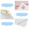 Cartoon Banana Cat Yellow Cooling Baby Mattress Topper 28" x 52" Washable Pads for beds for Kids, Adult view 4