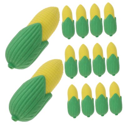 100Pcs Cute Corn Erasers for Multi Function Mini Pencil Erasers Lightweight TPR for School Supplies Classroom Prizes and Party Favors