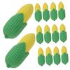100Pcs Cute Corn Erasers for Multi Function Mini Pencil Erasers Lightweight TPR for School Supplies Classroom Prizes and Party Favors view 1