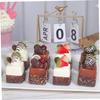 2sets Decorative Cake Model Realistic Artificial Dessert Photo Props for Weddings Parties and Displays Pu Material for Home Bakery and Event Decoration 4pcs*2 view 4