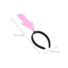 2Pcs Funny Head Bopper for Parties Festivals Birthdays Lightweight Comfortable Costume Accessory Quirky Decoration for Themed Events Pink Arrow Down Headband view 2