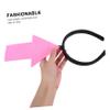 2Pcs Funny Head Bopper for Parties Festivals Birthdays Lightweight Comfortable Costume Accessory Quirky Decoration for Themed Events Pink Arrow Down Headband view 4