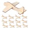 Toyvian 15pcs Wooden Airplane Model Kit Unfinished Wood Planes for DIY Craft for Imaginative Play Safe and Versatile Art for Home Decoration Learning Activities view 1