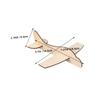 Toyvian 15pcs Wooden Airplane Model Kit Unfinished Wood Planes for DIY Craft for Imaginative Play Safe and Versatile Art for Home Decoration Learning Activities view 2