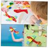 Toyvian 15pcs Wooden Airplane Model Kit Unfinished Wood Planes for DIY Craft for Imaginative Play Safe and Versatile Art for Home Decoration Learning Activities view 3