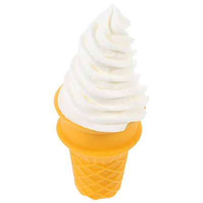 Display Fake Ice Cream Model for Home and Shop Decoration Realistic Simulation Ice Cream Props Convenient Use Premium Quality Decorative Food