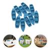 10Pcs Miniature Yacht Boat Models for Micro Landscape Decoration Nautical Theme Party Favors and DIY Fairy Garden Accessories view 2
