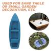 10Pcs Miniature Yacht Boat Models for Micro Landscape Decoration Nautical Theme Party Favors and DIY Fairy Garden Accessories view 4