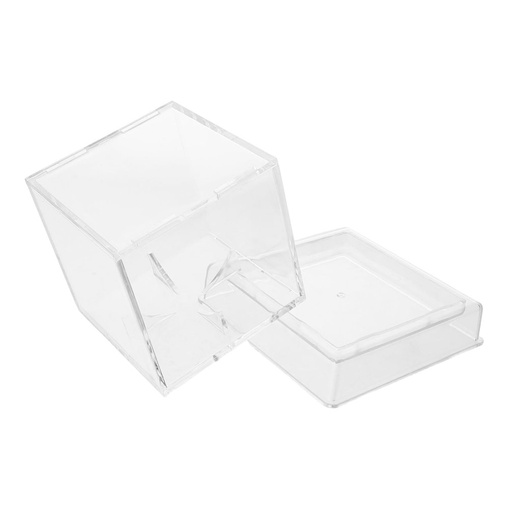 Abaodam Tennis Display Storage Box Acrylic Baseball Holder Stand for Sports Enthusiasts