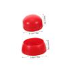 10pcs Plastic Nut Covers for Playground Safety Durable Screw Protective Caps for Play Areas Scratch Design Weather Resistant Bolt Protectors view 2