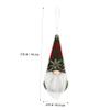 6Pcs Christmas Gnome Ornaments Soft Decorations with Hanging Loops for Tree Table Centerpieces Charming Scandinavian Holiday Decor Delightful Xmas Party Accessories view 2