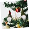 6Pcs Christmas Gnome Ornaments Soft Decorations with Hanging Loops for Tree Table Centerpieces Charming Scandinavian Holiday Decor Delightful Xmas Party Accessories view 4