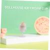 20Pcs Miniature Dollhouse Goblets DIY Wine Cups for Mini House Decoration Accessory for Crafting and Enhancing Miniature Scenes view 4