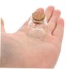 CALLARON 10pcs Mini Glass Keepsake Bottles for Teeth Hair Storage Sturdy Glass Vials with Lids for Organizing Precious Memories Cute Compact Design view 4
