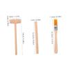 6Pcs Dinosaur Digging Tools for Gem Dig Kit with Wood Hammer Chisel and Brush Educational Stem Archaeological Excavation for Boys view 2