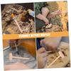 6Pcs Dinosaur Digging Tools for Gem Dig Kit with Wood Hammer Chisel and Brush Educational Stem Archaeological Excavation for Boys view 3