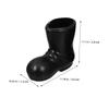 20pcs Miniature Santa Claus Boots Adorable Decorative Shoes for Dollhouses Christmas Fairy Garden and Craft Projects Festive Miniature Shoes Models for Party Supplies view 2