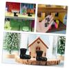 20pcs Miniature Santa Claus Boots Adorable Decorative Shoes for Dollhouses Christmas Fairy Garden and Craft Projects Festive Miniature Shoes Models for Party Supplies view 3