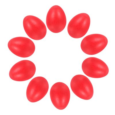 10Pcs Wooden Simulation Eggs for Easter Blank Surface for DIY Crafts Adorable Tabletop Decoration Enhance Imagination and Creativity for Home and Festive