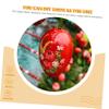 10Pcs Wooden Simulation Eggs for Easter Blank Surface for DIY Crafts Adorable Tabletop Decoration Enhance Imagination and Creativity for Home and Festive view 4
