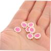 1 Pack Miniature Clay Sprinkles Faux Japanese Food Narutomaki Charms for Nail Art Cake Crafts DIY Projects Soft Clay Slices for Creative Decorations view 4