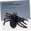 Toyvian 20Pcs Plastic Spider Rings for Halloween DIY Cosplay Fun Party Realistic Spider Decorations Smooth Surface Playthings for Themed Events view 4
