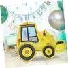 1Set Construction Truck Pinata Excavator Design for Birthday Party Supplies Candy Filled Fun for Fiesta Events Includes Stick Eye Mask view 4