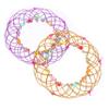 2pcs Flexible Iron Basket Transforming Loops for Skill Development Interactive Fun Magician Props for Tricks Crafts Flexible Decorative view 1