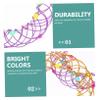 2pcs Flexible Iron Basket Transforming Loops for Skill Development Interactive Fun Magician Props for Tricks Crafts Flexible Decorative view 3
