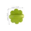 2Pcs Gentle Silicone Scalp Massager for Newborns and Cradle Cap Ergonomic Design Bath Scrubber for Hair Care view 2