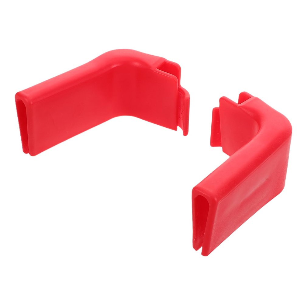 1 Pair Shopping Cart Bumper Guard Strip Collision Plastic Protector for Grocery Cart Frame Easy Installation Enhances Safety Visual Appeal Supermarkets