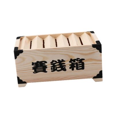 1Pc Wood Piggy Bank Saving Box for Home Decor Desktop Adornment Vintage Style for Friends and Family