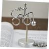 Abaodam Swing Balance Toy for Stress Relief Iron Tumbler Desktop Ornament Kinetic Art Decor for Home and Office Unique Boys and Girls and Adults view 3