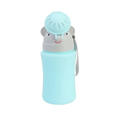 1Pc Portable Urinal Bottle Seamless Leakproof Design Lightweight and Adorable Cartoon Shape for Boys Potty Training Outdoor Emergencies