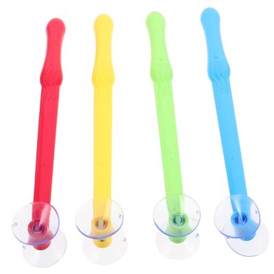 Toyvian 4Pcs Suction Cup Hammer Early Education Game for Family Interaction Boost Reaction Skills Learn Colors Shapes Numbers Safe Materials Fun for All Ages
