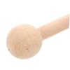 2Pcs Wooden Dumbbells Safe Handheld Weights for Enhance Grip Strength and Coordination for Activities and Physical Development view 3