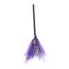 1Pc Halloween Witches Broom Lightweight Broom Props for Parties Creative Halloween Decor for Masquerades and Celebrations view 1