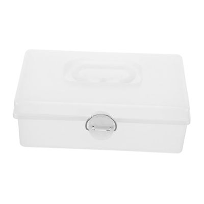 BESPORTBLE Plastic Mahjong Box Empty Case for Mahjong Tiles Organized Storage for Games Crafts Rectangular Storage Container