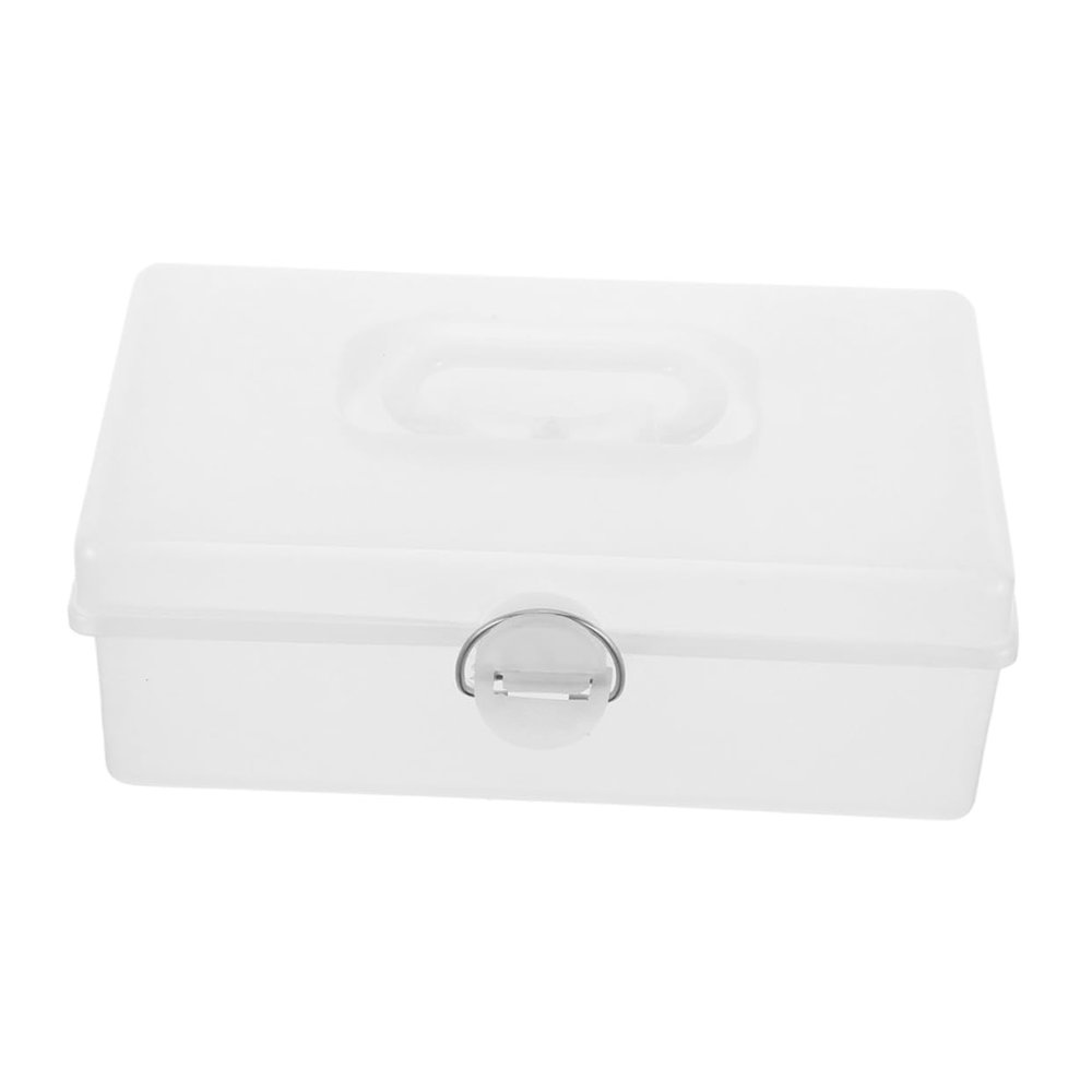 BESPORTBLE Plastic Mahjong Box Empty Case for Mahjong Tiles Organized Storage for Games Crafts Rectangular Storage Container