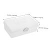 BESPORTBLE Plastic Mahjong Box Empty Case for Mahjong Tiles Organized Storage for Games Crafts Rectangular Storage Container view 2