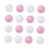 BESPORTBLE 100 Pcs Thicken Plastic Ocean Balls Fun Wave Balls for Safe Bathtub and Indoor Play Pink White Color Garden Play Gym view 1